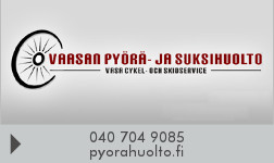 Vaasan Pyörä- ja Suksihuolto - Vasa Cykel- och Skidservice logo